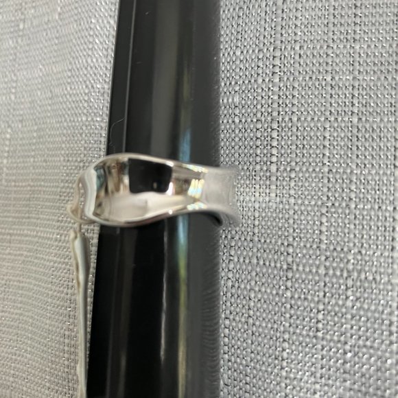 Silver Lia Sophia Capricious Retired Band Ring Size 7 - Picture 5 of 8